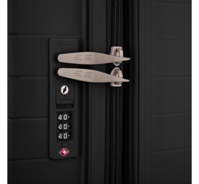 2E Валіза 2E Aero 35/44 л чорна (2E-SPP-AERO-S-BK)