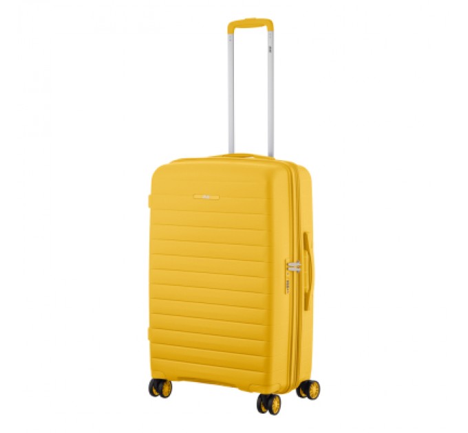 2E Валіза 2E Aero 63/78 л бурштиново-жовта (2E-SPP-AERO-M-AY)