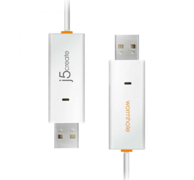 J5create Дата кабель USB 2.0 AM/AM 1.8m Windows & Mac J5create (JUC400-N)