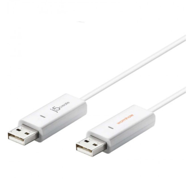 J5create Дата кабель USB 2.0 AM/AM 1.8m Windows & Mac J5create (JUC400-N)