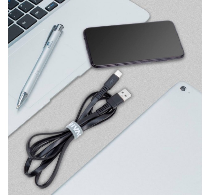 RivaCase Дата кабель USB 2.0 AM to USB-C 1.2m black RivaCase (PS6002 BK12)