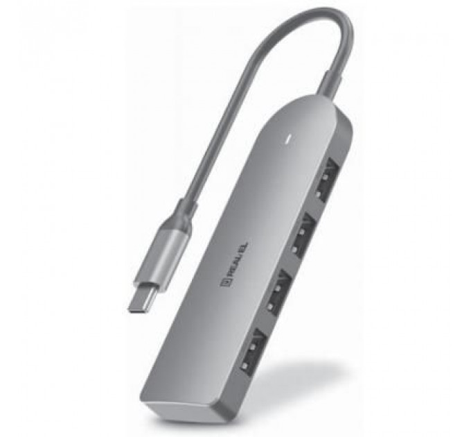 Концентратор REAL-EL CQ-415, space grey (EL123110001)