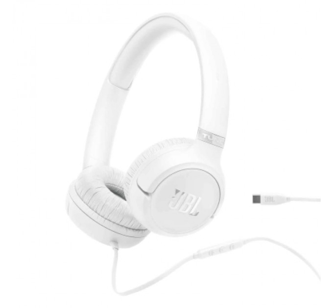 JBL Навушники JBL Tune 530C USB-C White (JBLT530CWHT)