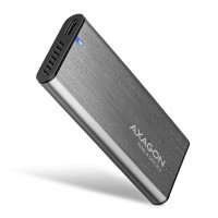 Зовнішній карман для накопичувачів AXAGON EEM2-SG2 SuperSpeed+ USB-C - M.2 NVMe & SATA SSD RAW box