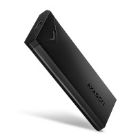 Зовнішній карман для накопичувачів AXAGON EEM2-UB2 USB-C 10Gbps - M.2 NVMe SSD BLACK ARROW box