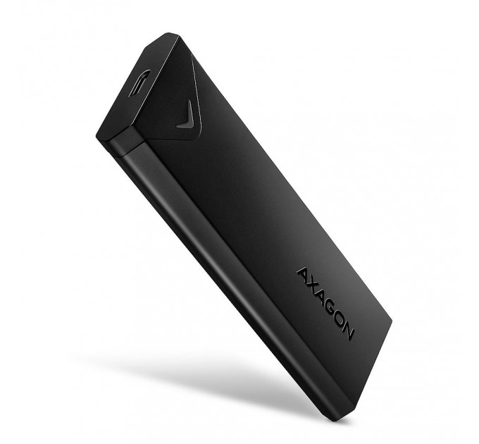 AXAGON Зовнішній карман для накопичувачів AXAGON EEM2-UB2 USB-C 10Gbps - M.2 NVMe SSD BLACK ARROW box