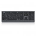 REAL-EL Клавіатура REAL-EL RK-715W Wireless/Bluetooth Black/Gray (EL123100051)