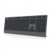 REAL-EL Клавіатура REAL-EL RK-715W Wireless/Bluetooth Black/Gray (EL123100051)