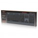 REAL-EL Клавіатура REAL-EL RK-715W Wireless/Bluetooth Black/Gray (EL123100051)