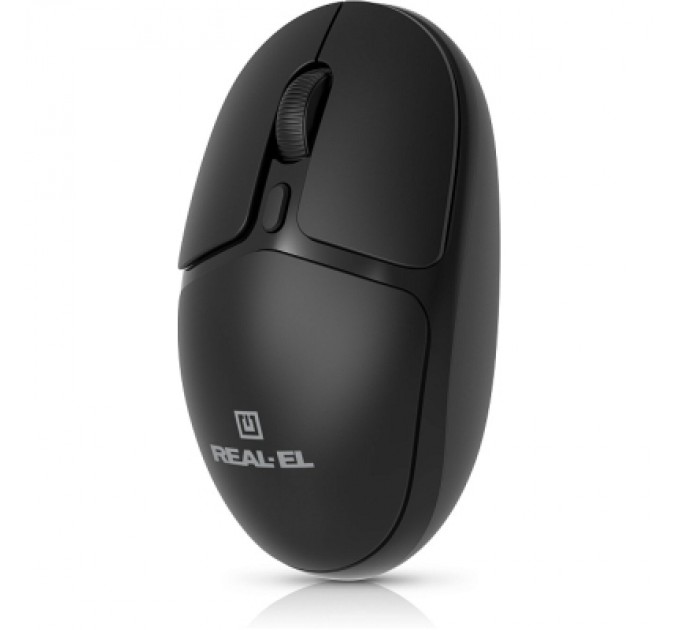 REAL-EL Мишка REAL-EL RM-335W Wireless Black (EL123200055)