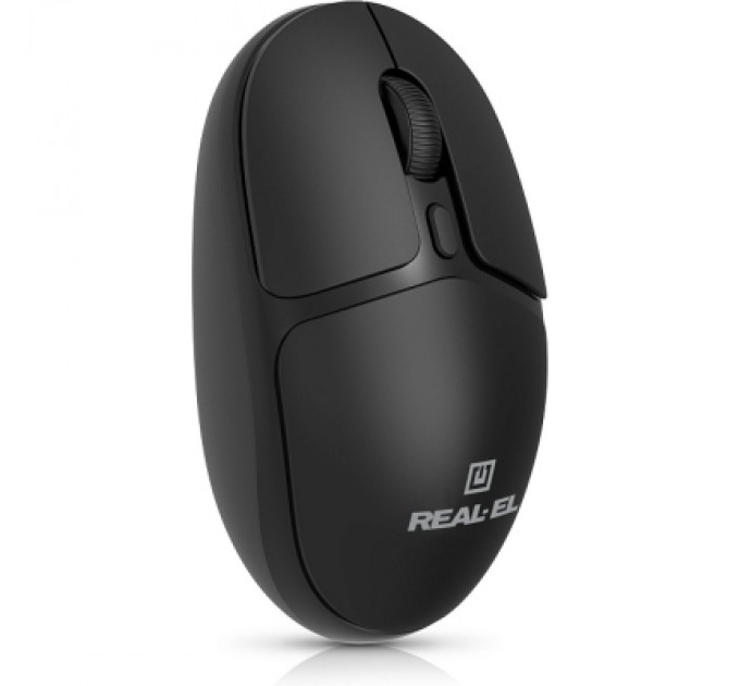 REAL-EL Мишка REAL-EL RM-335W Wireless Black (EL123200055)