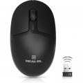 REAL-EL Мишка REAL-EL RM-335W Wireless Black (EL123200055)