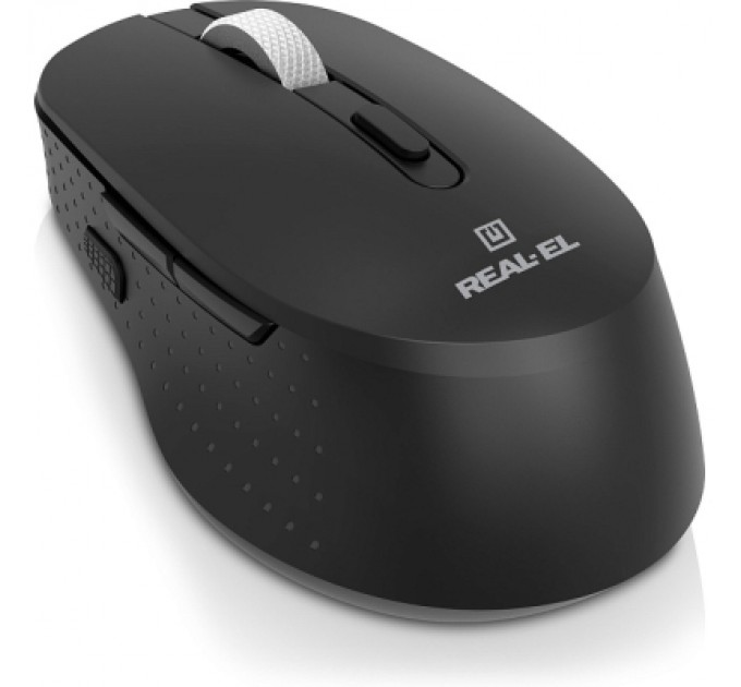 REAL-EL Мишка REAL-EL RM-380W Wireless Black (EL123200057)