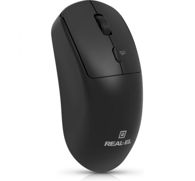 REAL-EL Мишка REAL-EL RM-317W Wireless Black (EL123200052)