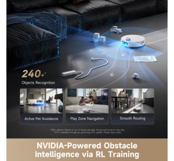 Dreame Пилосос Dreame Aqua 10 Ultra Roller Complete White (RLH71DE-1-wh)