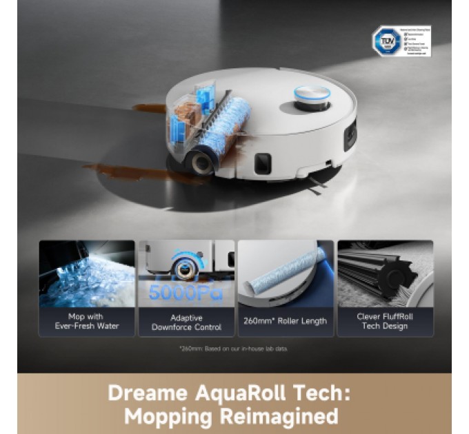Dreame Пилосос Dreame Aqua 10 Ultra Roller Complete White (RLH71DE-1-wh)