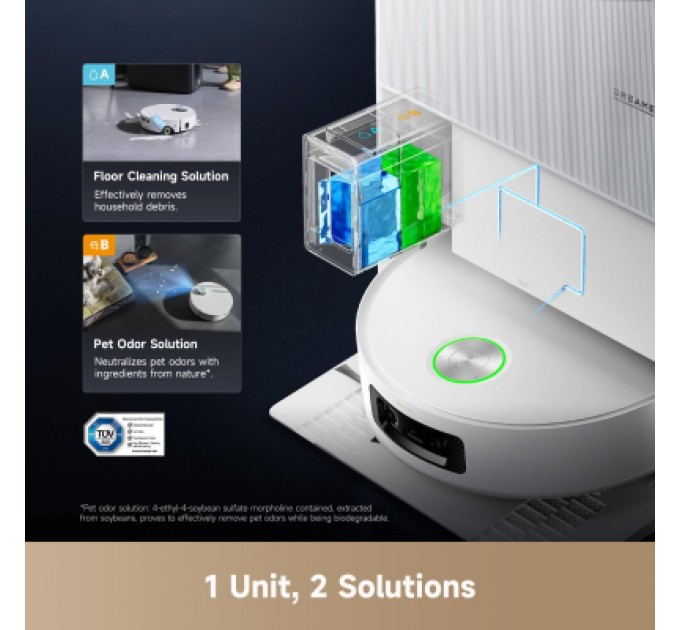 Dreame Пилосос Dreame Aqua 10 Ultra Roller Complete White (RLH71DE-1-wh)