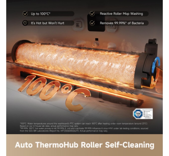 Dreame Пилосос Dreame Aqua 10 Ultra Roller Complete White (RLH71DE-1-wh)