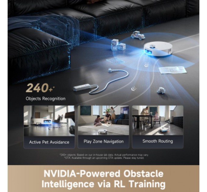 Dreame Пилосос Dreame Aqua 10 Ultra Roller Complete White (RLH71DE-1-wh)