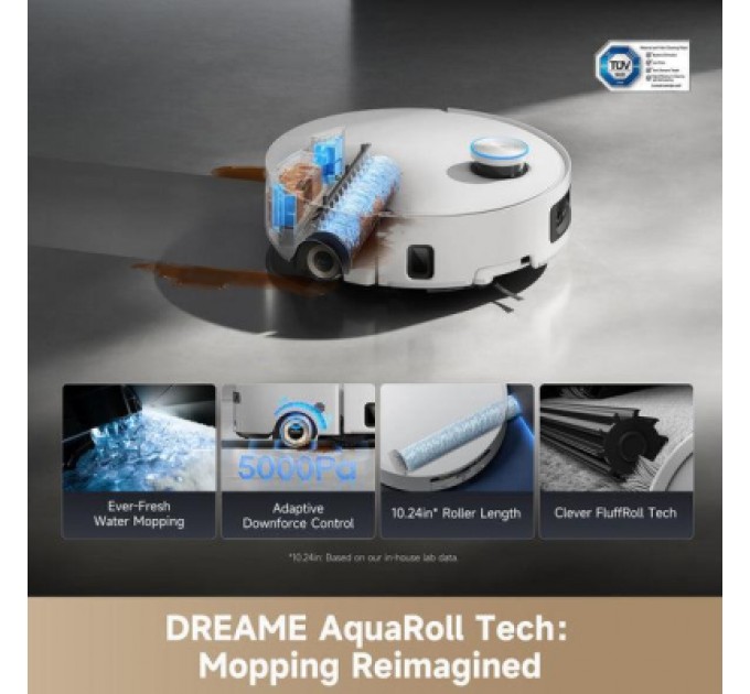 Dreame Пилосос Dreame Aqua 10 Ultra Roller Complete White (RLH71DE-1-wh)