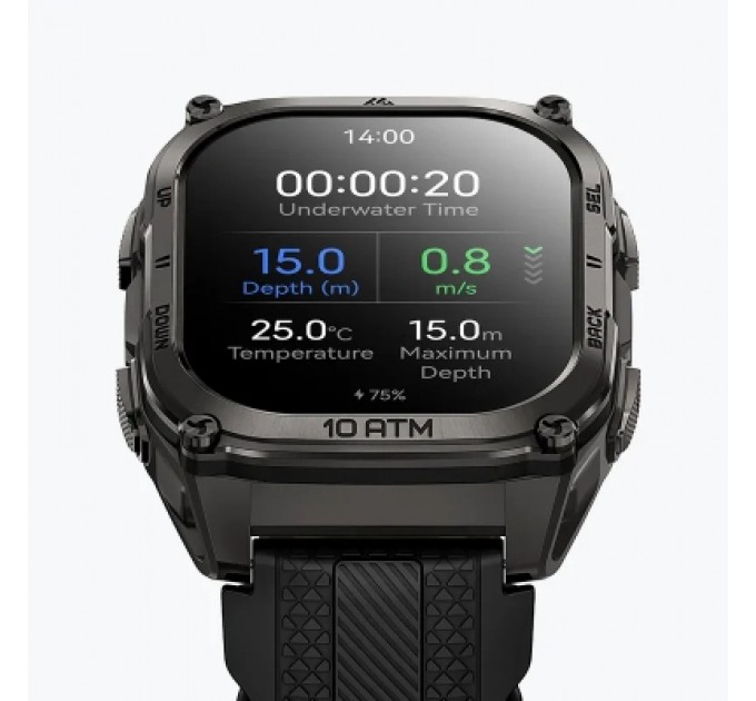 KOSPET Смарт-годинник KOSPET TANK M4 BLACK (6978602500065)