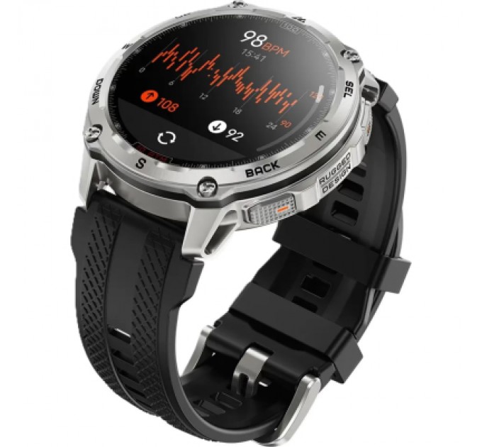 KOSPET Смарт-годинник KOSPET TANK T4 SILVER (6978602500058)