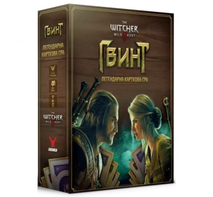 Geekach Games Настільна гра Geekach Games Гвинт. Легендарна карткова гра (Gwent: The Legendary Card Game) (укр.) (GKCH0270)