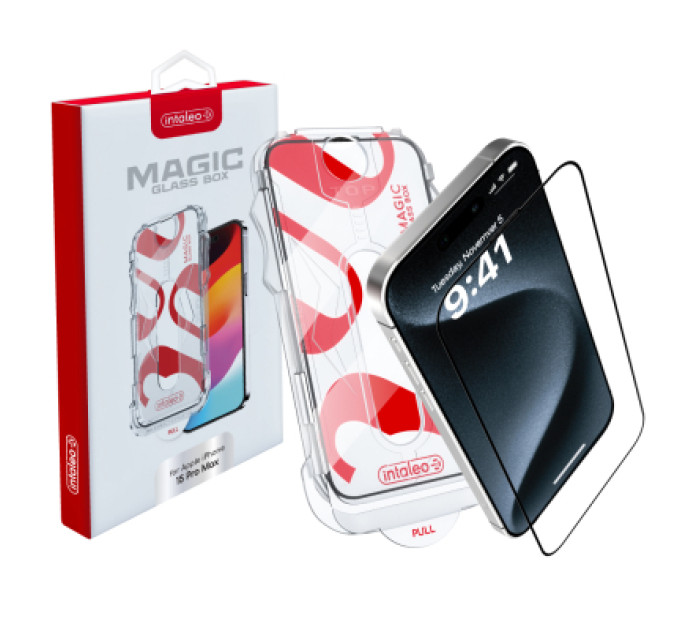 Intaleo Скло захисне Intaleo MagicBox Apple iPhone 15 PRO MAX (4820266742867)