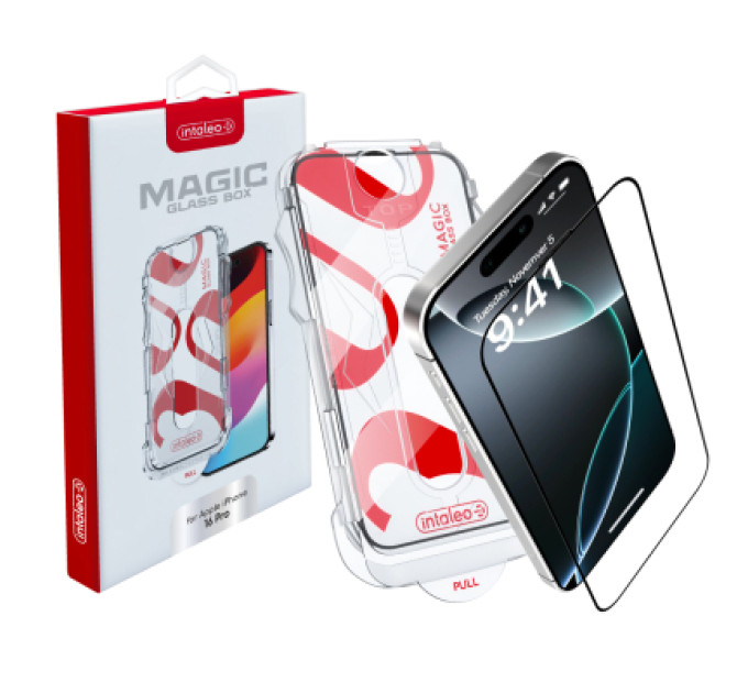 Intaleo Скло захисне Intaleo MagicBox Apple iPhone 16 PRO (4820266742911)