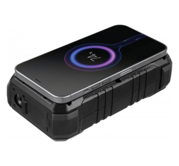 Sandberg Батарея універсальна Sandberg 27000mAh Survivor PD/65W, IP66, LED Torch, QC/3.0/18W, QI-15W, Pass-Through Charging (420-99)