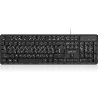 Клавіатура REAL-EL RK-7015 USB Black (EL123100049)