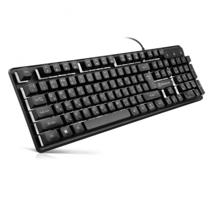 REAL-EL Клавіатура REAL-EL RK-7015 USB Black (EL123100049)