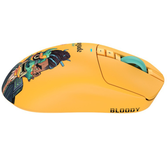 A4Tech Миша бездротова A4Tech Bloody R72 Ultra Renegade Sunset Yellow