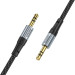 HOCO Кабель мультимедійний 3.5mm M to 3.5mm M 1.0m UPA26 AUX Black HOCO (6942007608800)