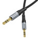 HOCO Кабель мультимедійний 3.5mm M to 3.5mm M 1.0m UPA26 AUX Black HOCO (6942007608800)