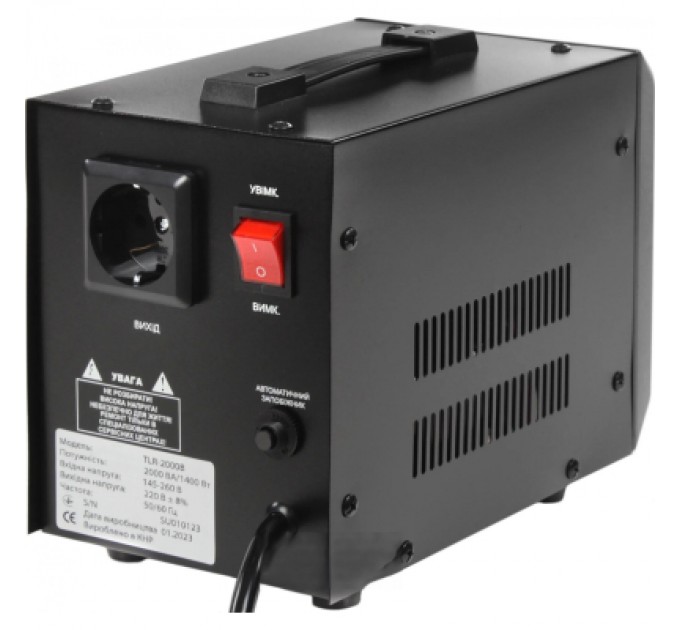 Tecro Стабілізатор Tecro TLR-2000B 1400W Black (TLR-2000B)