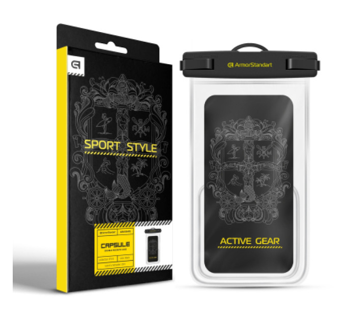 Armorstandart Чохол до мобільного телефона Armorstandart Waterproof Сapsule Double Pockets Black (ARM84415)