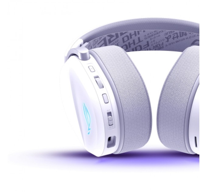 ASUS Навушники ASUS ROG Pelta RGB Wireless White (90YH0410-BHUA10)