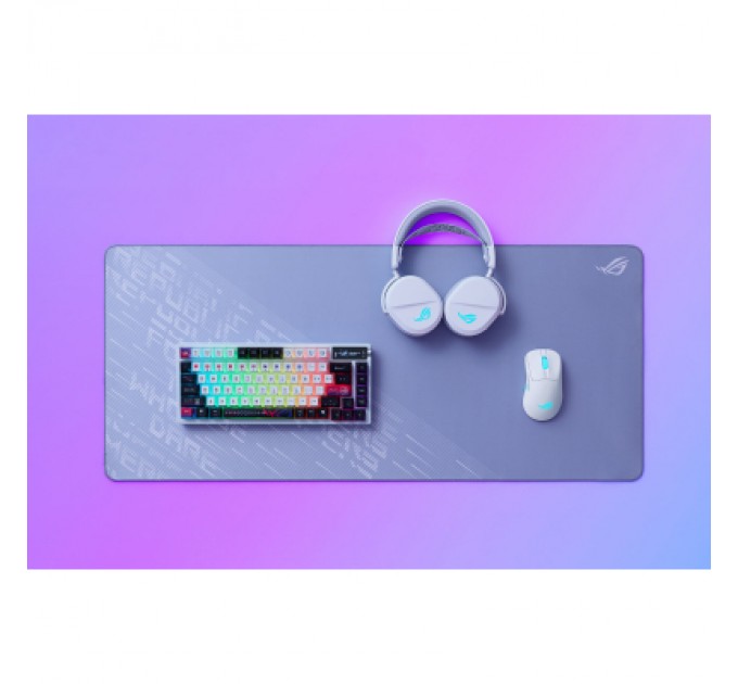 ASUS Навушники ASUS ROG Pelta RGB Wireless White (90YH0410-BHUA10)