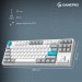 GamePro Клавіатура GamePro Asgard Ragnar Wireless/Bluetooth/USB UA White (MK285WH)