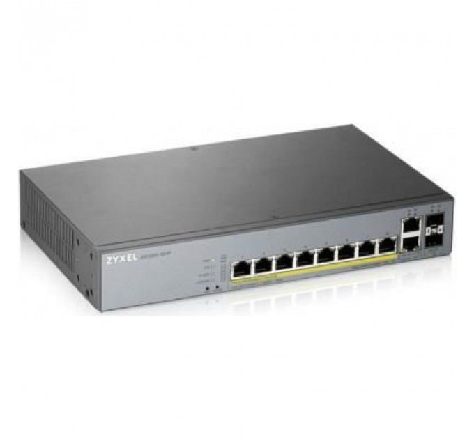 Комутатор мережевий ZyXel GS1350-12HP-EU0101F