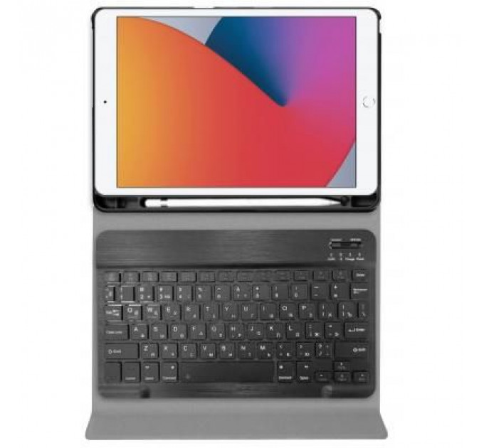 Чохол до планшета AirOn Premium iPad 10.2" 2019/2020/2021 7/8/9 Gen Air 3 Keyboard (4821784622496)