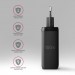 AXAGON Зарядний пристрій AXAGON 1xUSB + 2xUSB-C 100W QC4+ PD3.0 PPS black (ACU-DPQ100)