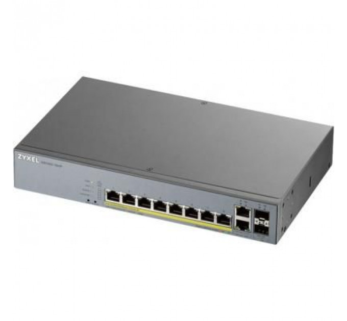 Комутатор мережевий ZyXel GS1350-12HP-EU0101F