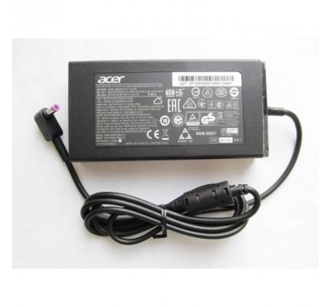 Блок живлення до ноутбуку Acer 135W 19V, 7.1A, роз'єм 5.5/1.7, Slim-корпус (PA-1131-05 / A40276)