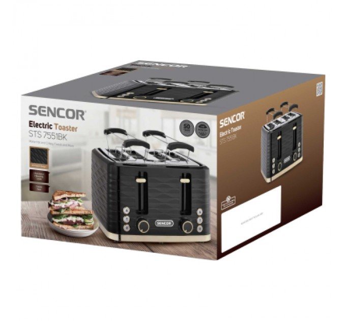 Sencor Тостер Sencor STS7551BK-EUE3
