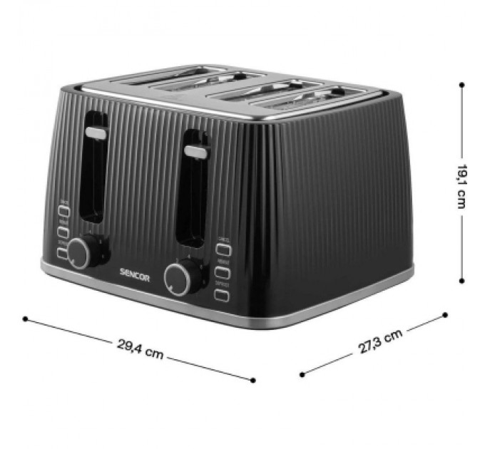Sencor Тостер Sencor STS7541BK
