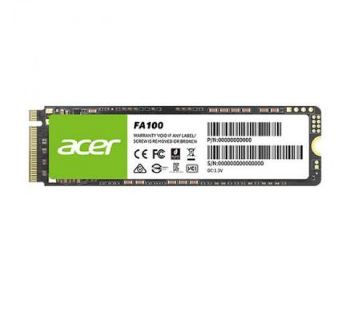 Acer Накопичувач SSD M.2 2280 128GB FA100 Acer (BL.9BWWA.117)