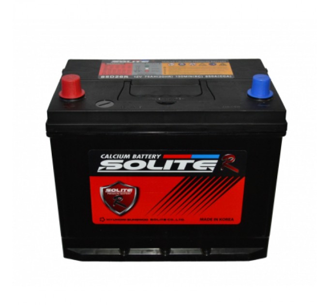 Solite R Акумулятор автомобільний Solite R 75Ah (85D26R)