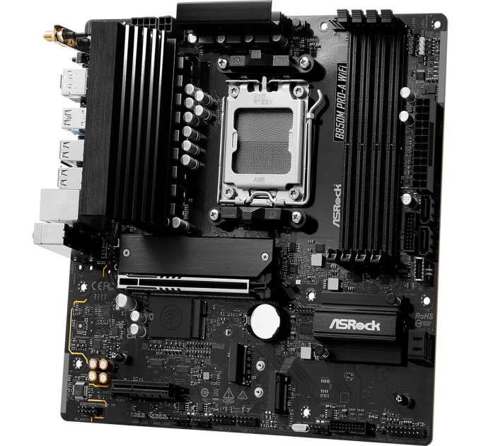 ASRock Материнська плата ASRock B850M Pro-A WiFi Socket AM5